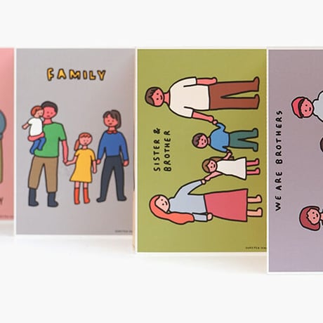 FAMILY | Postcard set