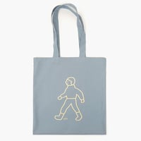WALK WALK boy grayblue | Eco bag