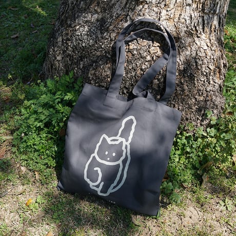 CAT charcoal | Eco bag