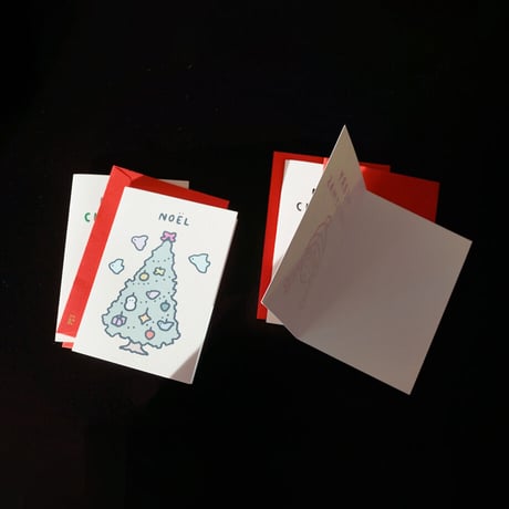 GIRL | Christmas pressed card
