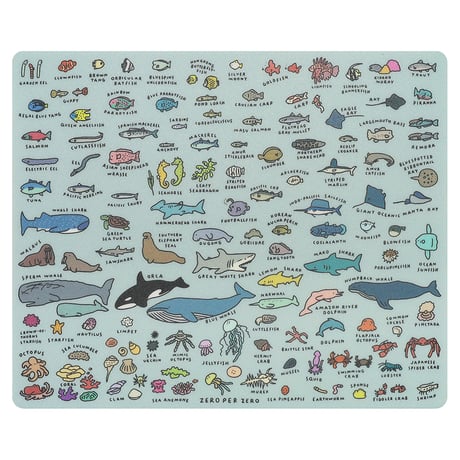 ANIMAL 2 (AQUA) | Mouse pad