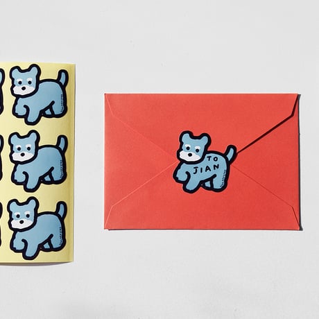 CAT & DOG | Retro sticker pack