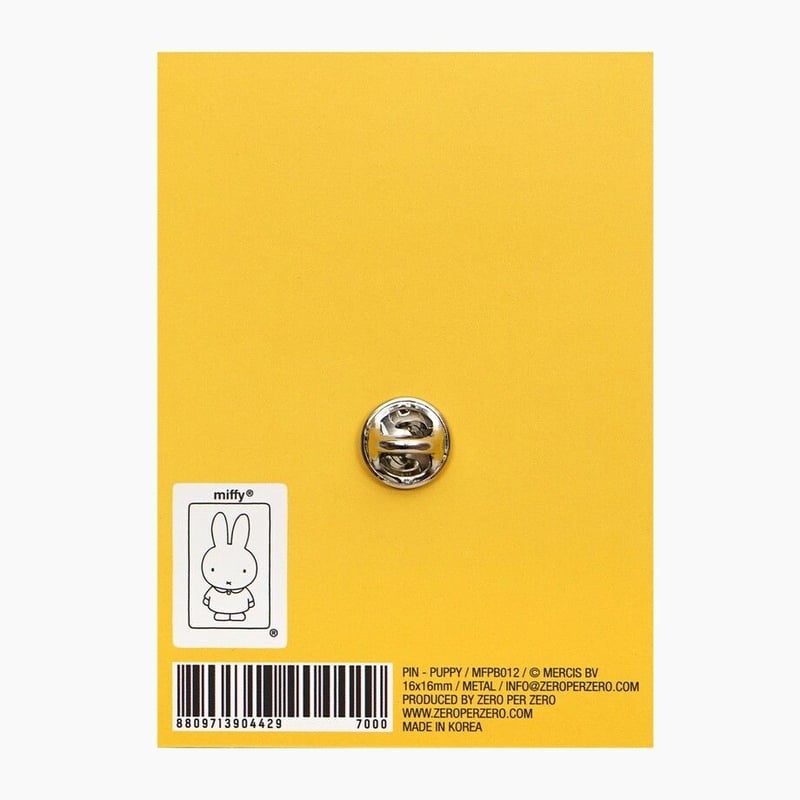 PUPPY | Miffy Pin | ZERO PER ZERO_JP