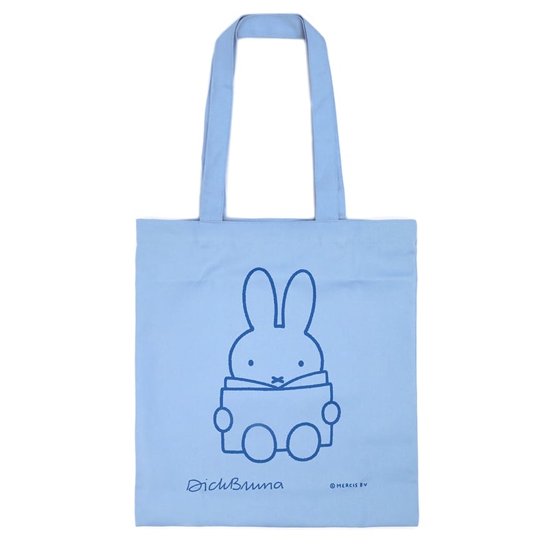 万博　オランダ　ミッフィー エコバッグ　miffy Mサイズ　青 万博 オランダ ミッフィー エコバッグ miffy Mサイズ 青 - メルカリ