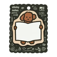 BROWN POODLE | Sticky notes