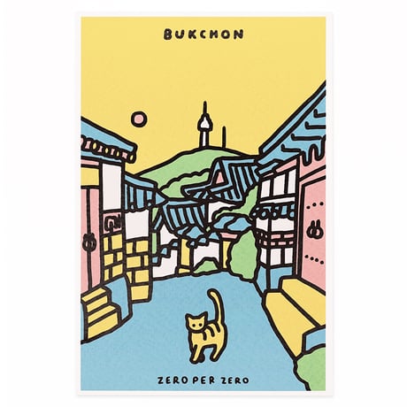 CATEGORY SILKSCREEN POSTCARD | ZERO PER ZERO_JP