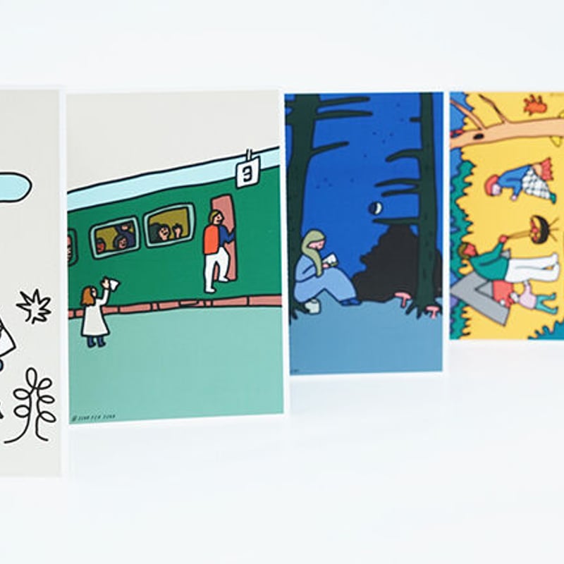 JOURNEY | Postcard set | ZERO PER ZERO_JP