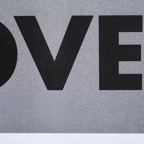 LOVE | A3 RISO poster（受注生産商品）