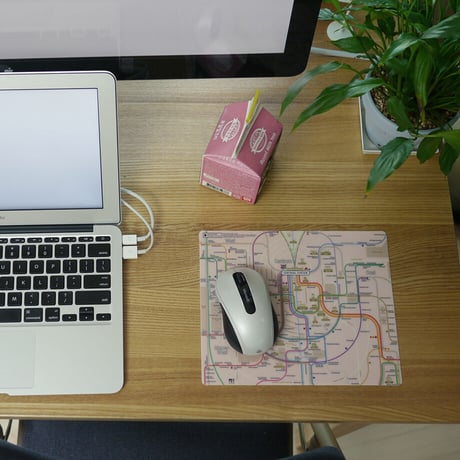 BROWN POODLE | Mouse pad (DIE-CUT)