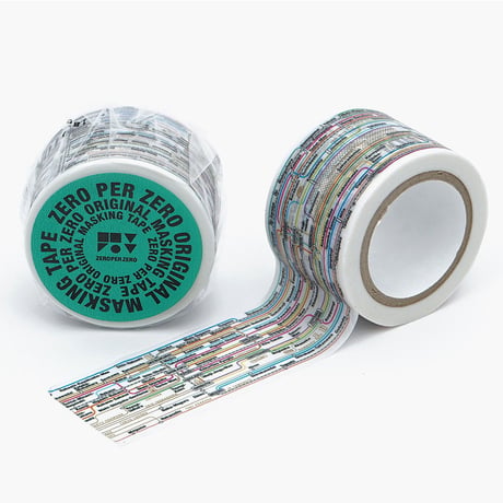 TOKYO SUBWAY MAP | Masking tape