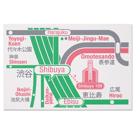 TOKYO SHIBUYA 3 | Postcard