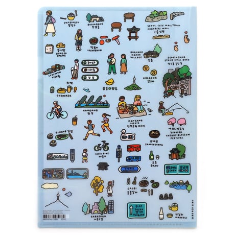 SEOUL DICTIONARY | A4 folder
