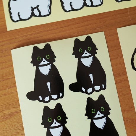 CAT & DOG | Retro sticker pack