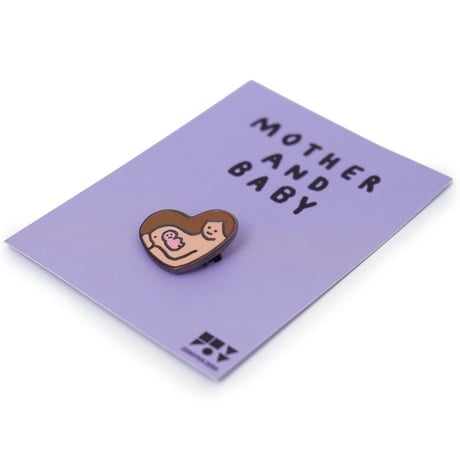 MOTHER AND BABY | Brooch