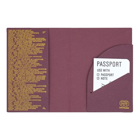 SEOUL burgundy 2 | Passport cover