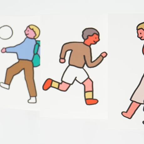 WALK WALK | Postcard set