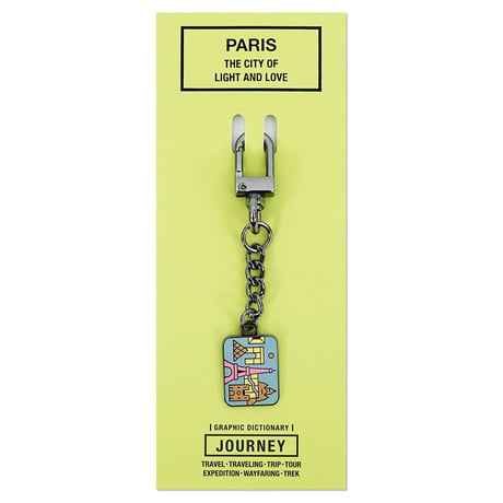 PARIS | Metal Keyring