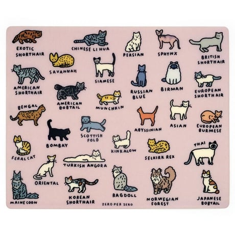CAT DICTIONARY | Mouse pad