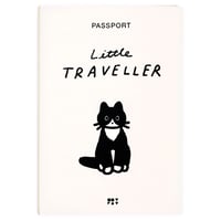 CAT white | Passport cover 2