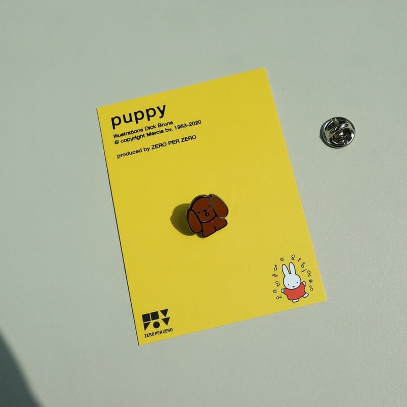 PUPPY | Miffy Pin | ZERO PER ZERO_JP