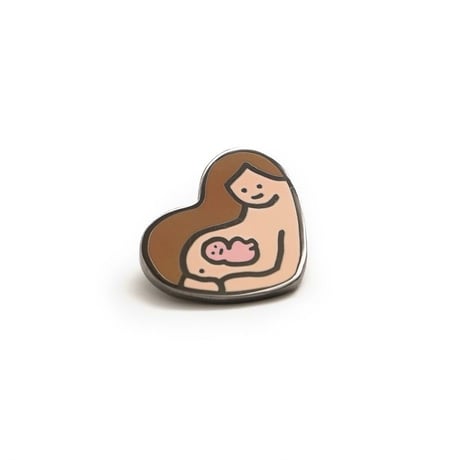 MOTHER AND BABY | Brooch
