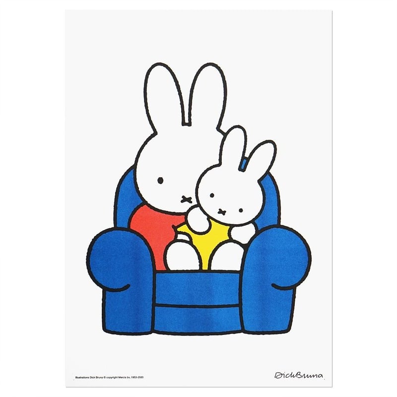 miffy ポスター 2枚セット DRAWING | Miffy A2 poster | ZERO PER ZERO_JP