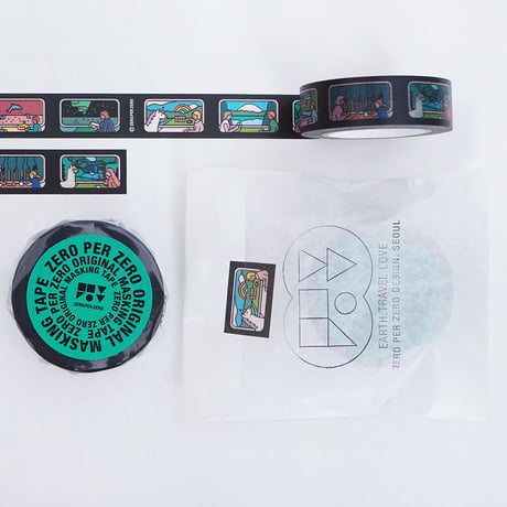 TRAIN TRIP | Masking tape