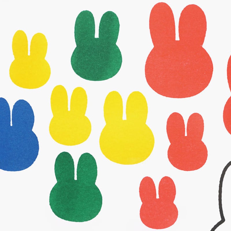 MUSEUM 2 | Miffy A3 RISO poster | ZERO PER ZERO_JP