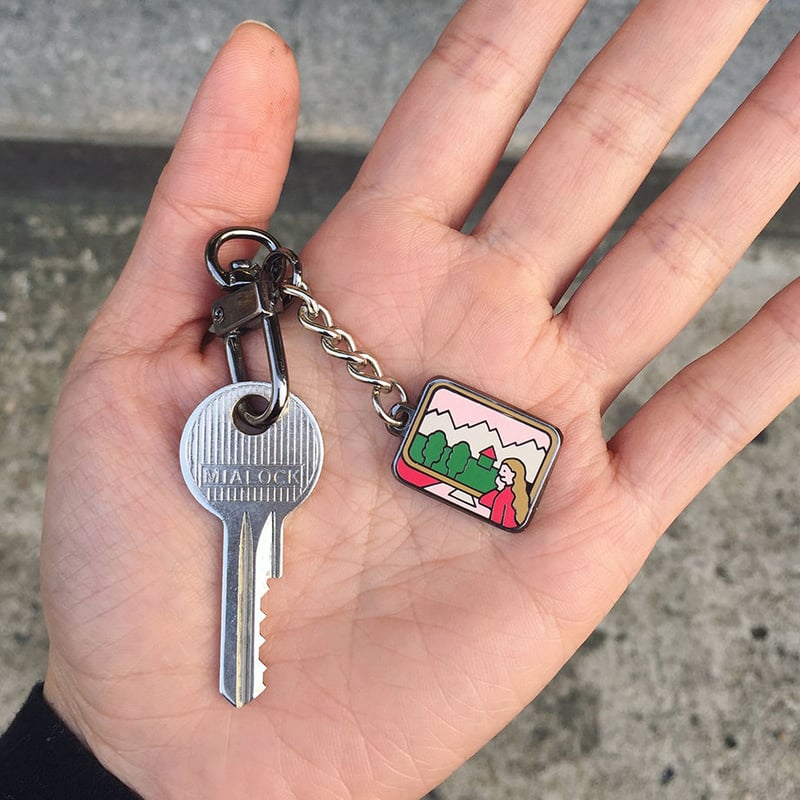 TOKYO | Keyring | ZERO PER ZERO_JP TOKYO | Keyring | ZERO PER ZERO_JP