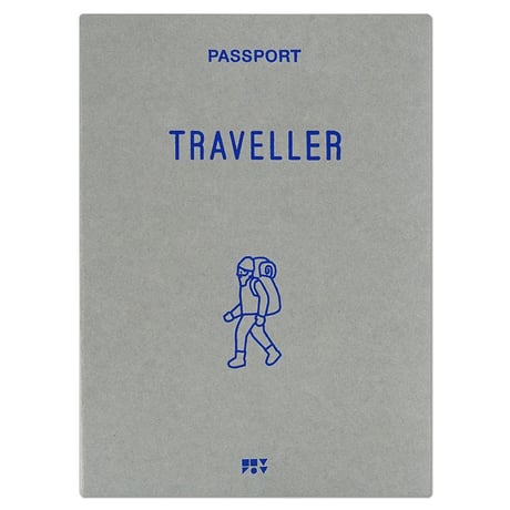 TRAVELLER gray | Passport cover
