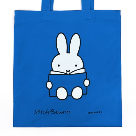 MIFFY READING 2 blue | Miffy Eco bag