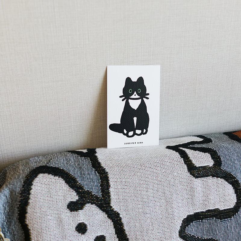 TUXEDO CAT | Postcard | ZERO PER ZERO_JP