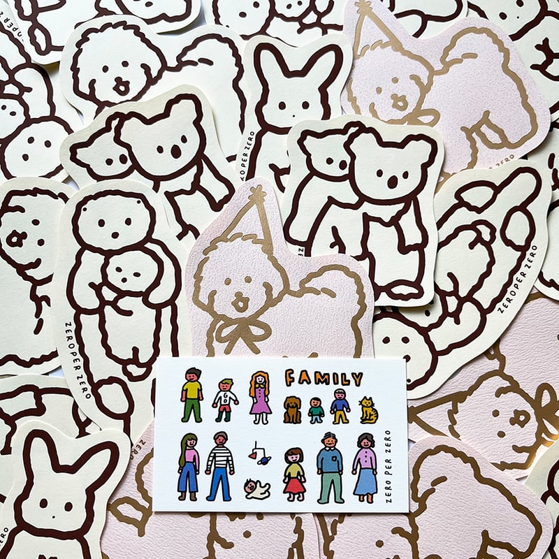 MESSAGE CARD | ZERO PER ZERO_JP