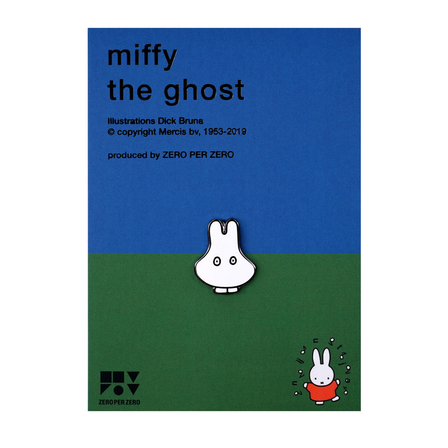 MIFFY THE GHOST | Miffy Pin | ZERO PER ZERO_JP MIFFY THE GHOST | Miffy Pin | ZERO PER ZERO_JP