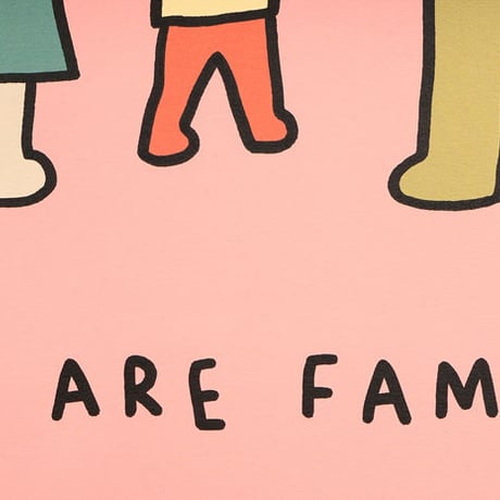 FAMILY OF FOUR 1 | A3 poster（受注生産商品）