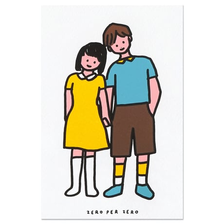 COUPLE 4 (SUNSHINE) | Postcard