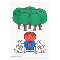 FOREST | Miffy A3 RISO poster