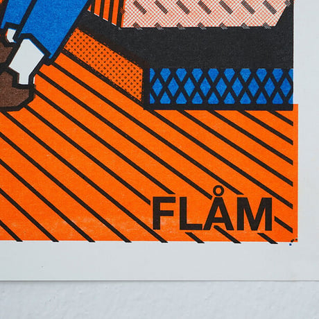 FLAM 2 | A3 RISO poster