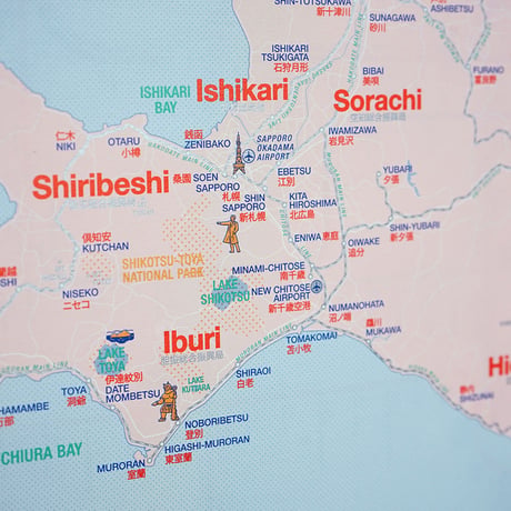 HOKKAIDO | City map