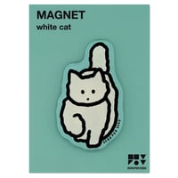 WHITE CAT | Magnet