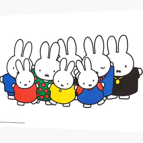 BIG FAMILY | Miffy A3 RISO poster