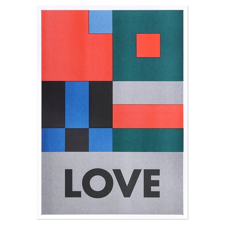 LOVE | A3 RISO poster（受注生産商品）