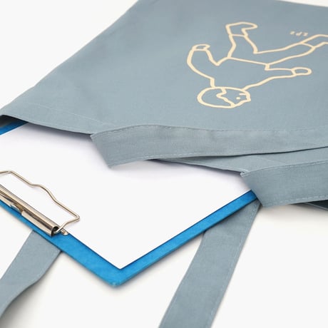 WALK WALK boy grayblue | Eco bag