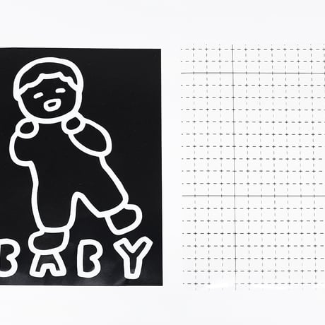 BABY 3 | Contact paper sticker