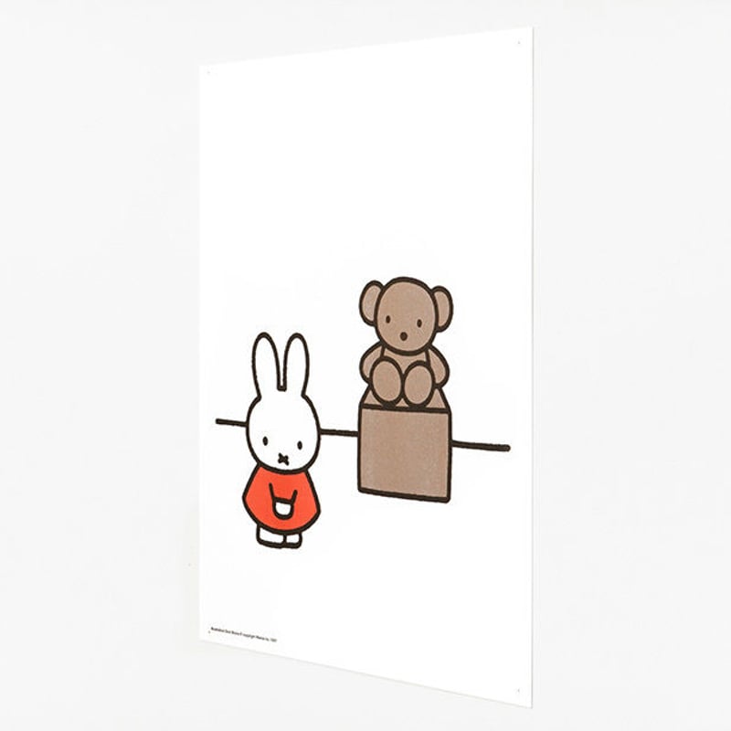 miffy ポスター 2枚セット miffy ポスター 2枚セット miffy - miffy ポスター 2枚セットの