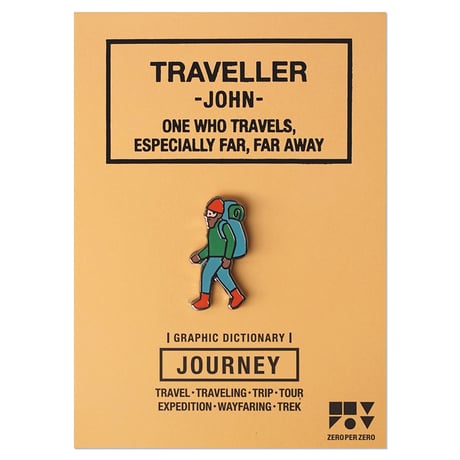 TRAVELLER JOHN | Pin