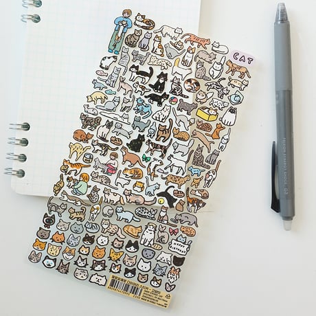 DIARY STICKER-CAT | Sticker