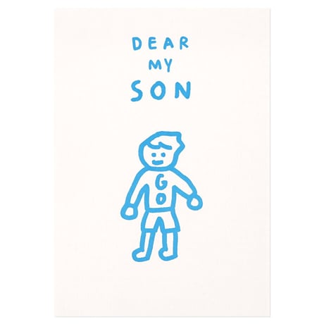 DEAR MY SON | Pressed card