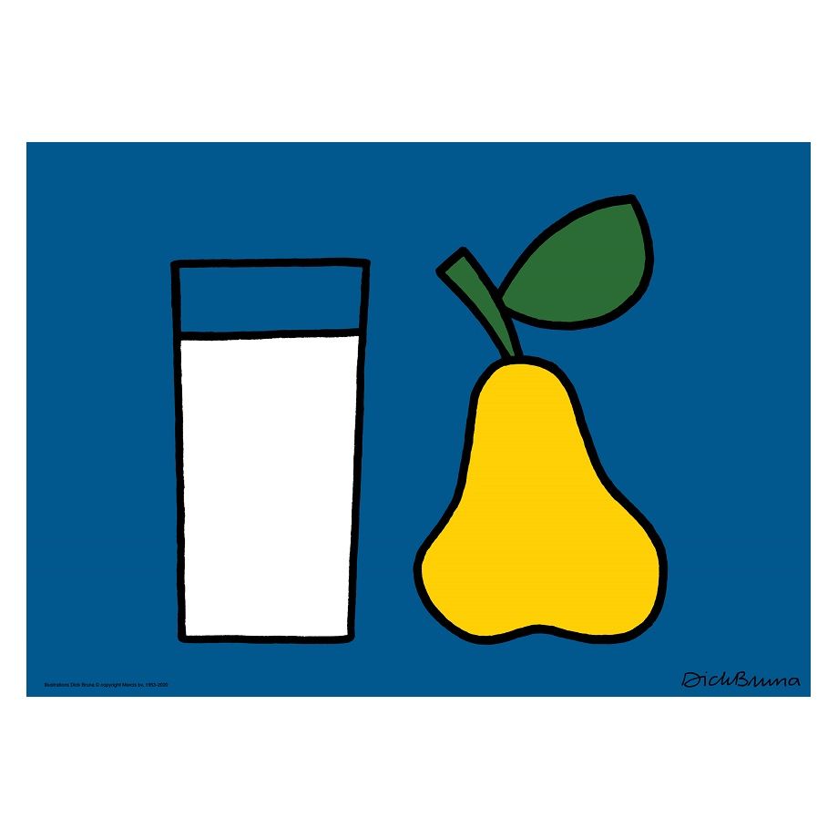 MILK & PEAR | Miffy A2 poster | ZERO PER ZERO_JP