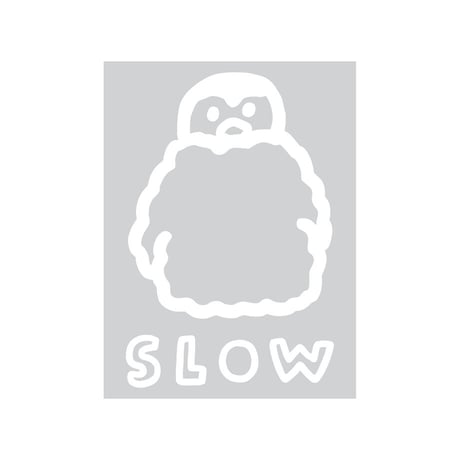 PENGUIN SLOW | Contact paper sticker